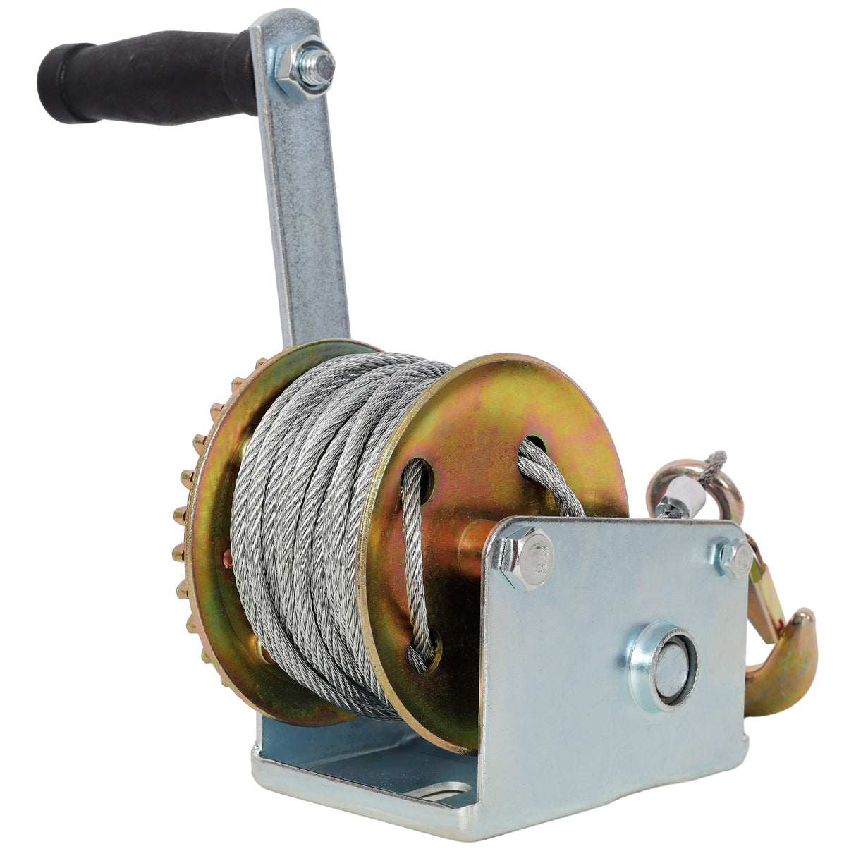 600LBS Hand Winch with 26FT Steel Cable