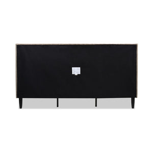 Aspen - Vertical Tufted Modern Headboard Platform Bed Set