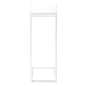 Accent Table, C - Shaped Modern Desig