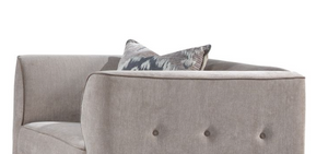 Cyndi Tan Velvet Accent Chair