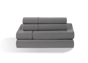 BedGear Dri-Tec Sheet Set, Grey, Twin/Twin XL