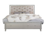 Sliverfluff Bed With LED Storage