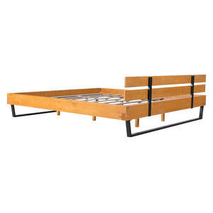 Pine Wood Bed Frame - King Size