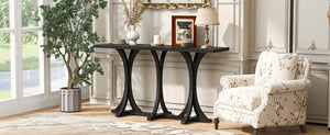 U-Style 59.8'' Wooden Console Table