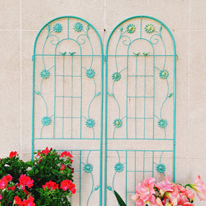 2 Pack Metal Garden Trellis 71" x 19.7"
