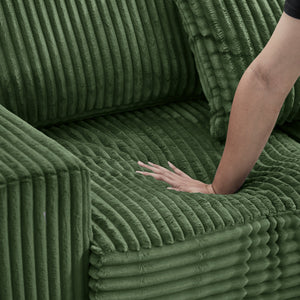 93" Sectional Sofa, L Shaped Sofa Couch