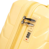 14'/20' 2-Piece ABS Spinner Wheel Luggage Set with Combination Lock