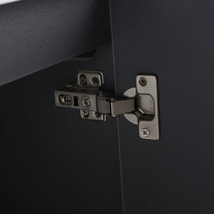 Contemporary Wall Mounted Bathroom Vanity With Soft Close Doors