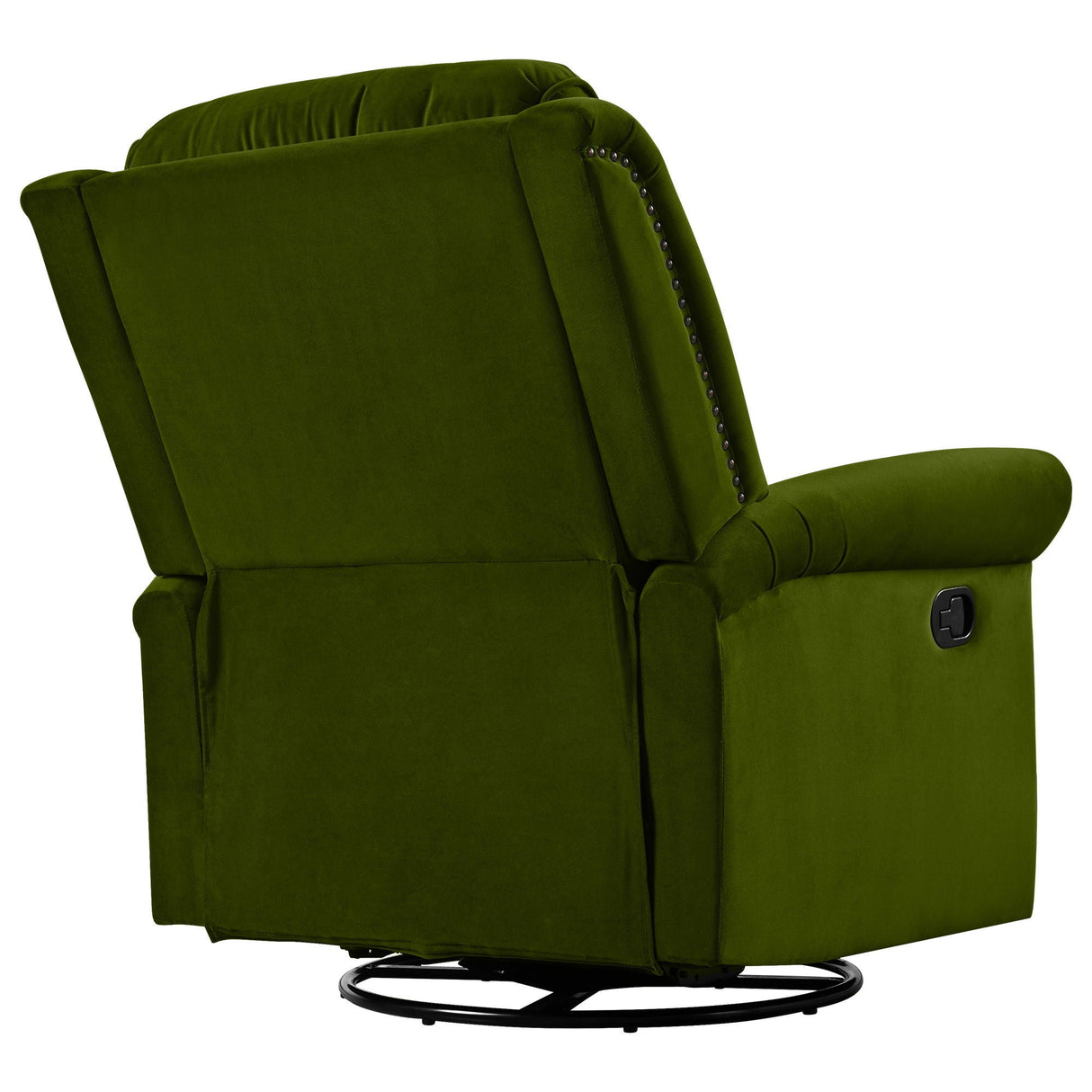 360 Degrees Swivel Recliner Manual Rocking Recliner Home With Adjustable Backrest