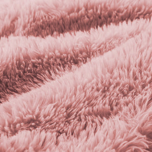 Aviana Ottoman Plush Fabric - Pink