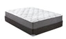 Md 10" quilted hybrid mattress, medium firm