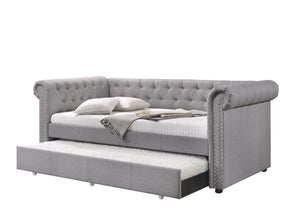 Justice Twin Daybed With Trundle - Smoke Gray