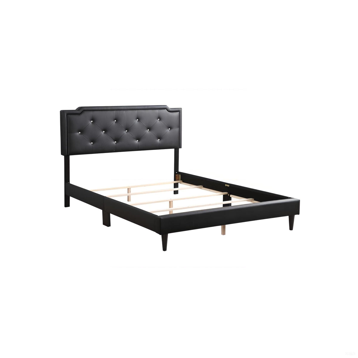 Button Tufted Bed Charming For Cozy Spaces