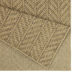 Earth GC_NTL1013 Jute/Mocha Indoor/Outdoor Area Rug