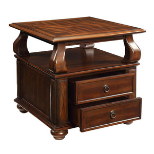 Amado - End Table - Walnut