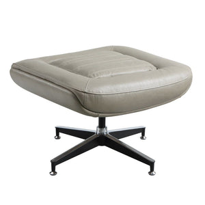 Piran - Ottoman - Twilight Top Grain Leather