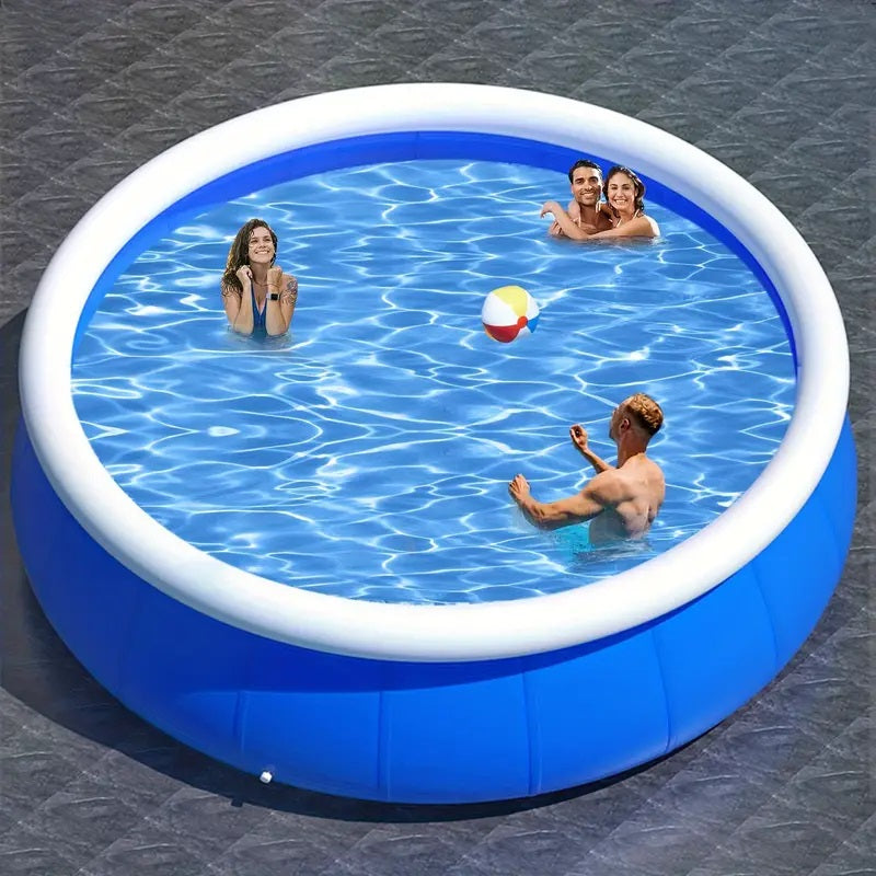 Inflatable Swimming Pool 244" x 63" Butterfly Design