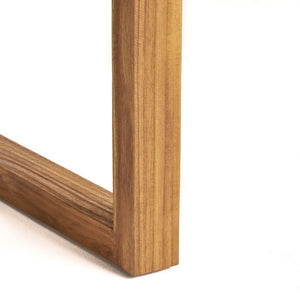 Outdoor Acacia Wood 7-Piece Dining Set with Cushions