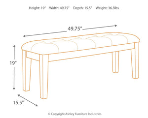 Ralene - Upholstered Bench