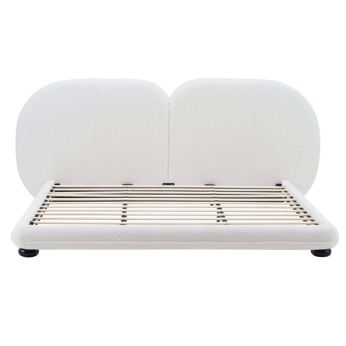 Extra Thick Upholstered Platform Bed Frame