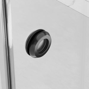 Frameless Shower Door - Double Sliding Design