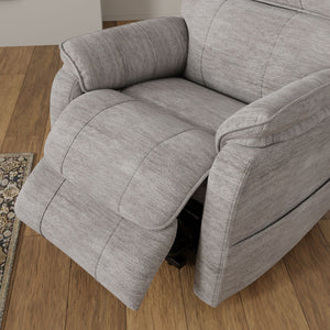 Lucie - Fabric Power Lift Chair - Gray