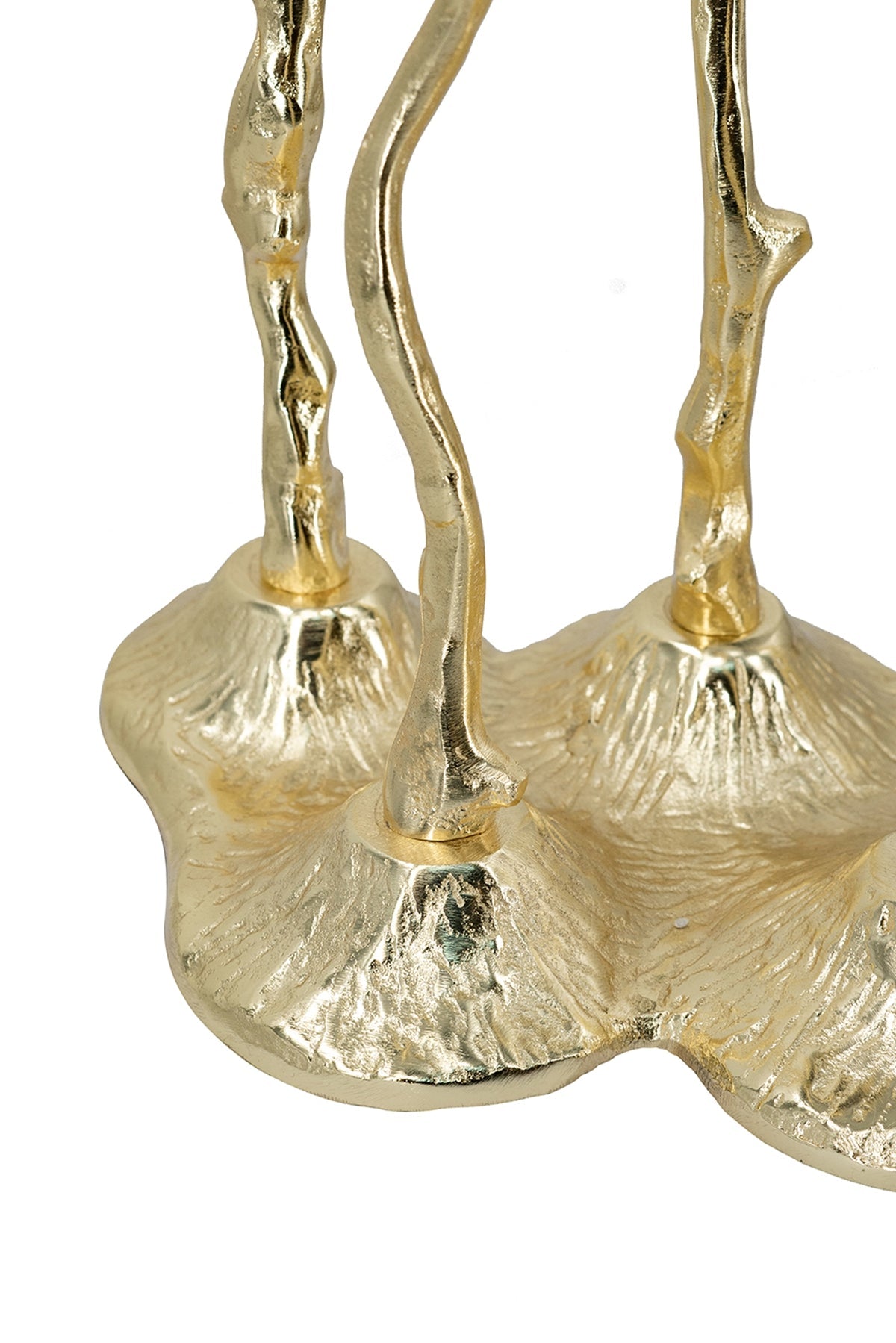 5-Light Cast Aluminum Taper Candle Holder