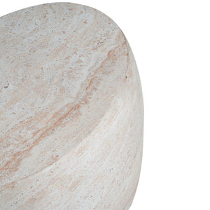 Outdoor Oval Shaped Side Table
