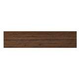 70inch Modern TV Stand for TVs up to 80 Inches with Walnut Legs