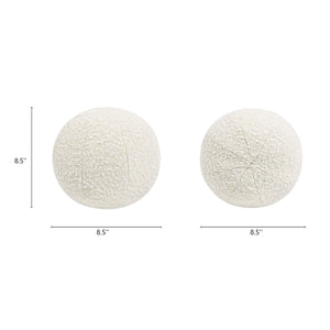Luna - Round Sphere Accent Ball Throw Pillow