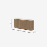 Stone Top and Rope Sideboard