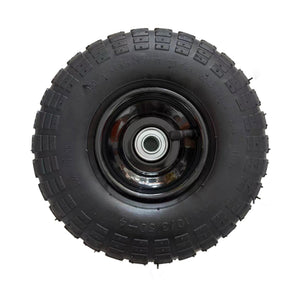 Air Wheels 410/3.50-4 10-Inch Replacement Part with Iron Construction - Black