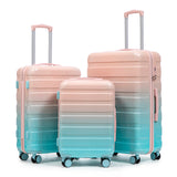 20'/24'/28' 3-Piece PC Spinner Wheel Luggage Set with Combination Lock