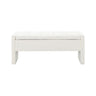 Modern Upholstered Large Bed End Bench With Storage