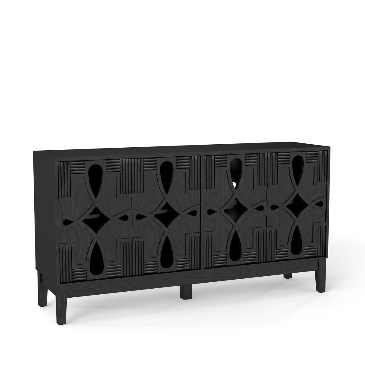 60.5' Mid Century Modern  Sideboard