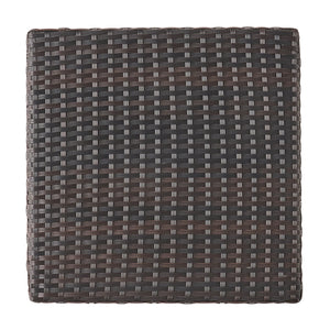 Luminant - Outdoor Side Table With Iron Frame - Brown