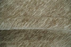 6x10 Hand Woven Natural Beige and Ivory Solid Wool area Rug | N352610