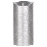 7" Silver Simplux Designer LED Candle with remote (Set of 2) - Tuesday Morning - Candles