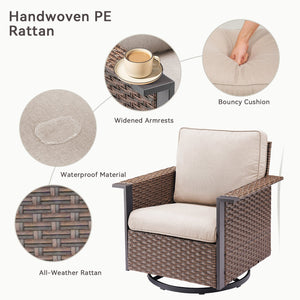 Outdoor Swivel Rocking Chairs