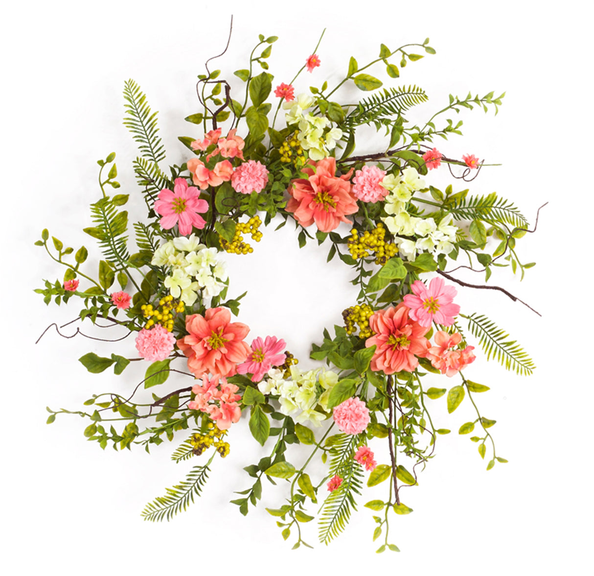 Cosmos berry wreath 27"d
