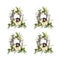 Woven-Grapevine-Wreath-with-Hydrangea-and-Bird-Nest-Accents-(Set-of-4)-Wreaths-&-Garlands