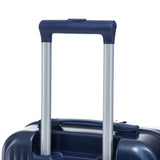 14'/20' ABS 2-Piece Spinner Wheel Luggage Set with Combination Lock