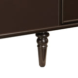 Modern Rectangle Coffee Table with Four Drawers 47.2' Wood Coffee Table