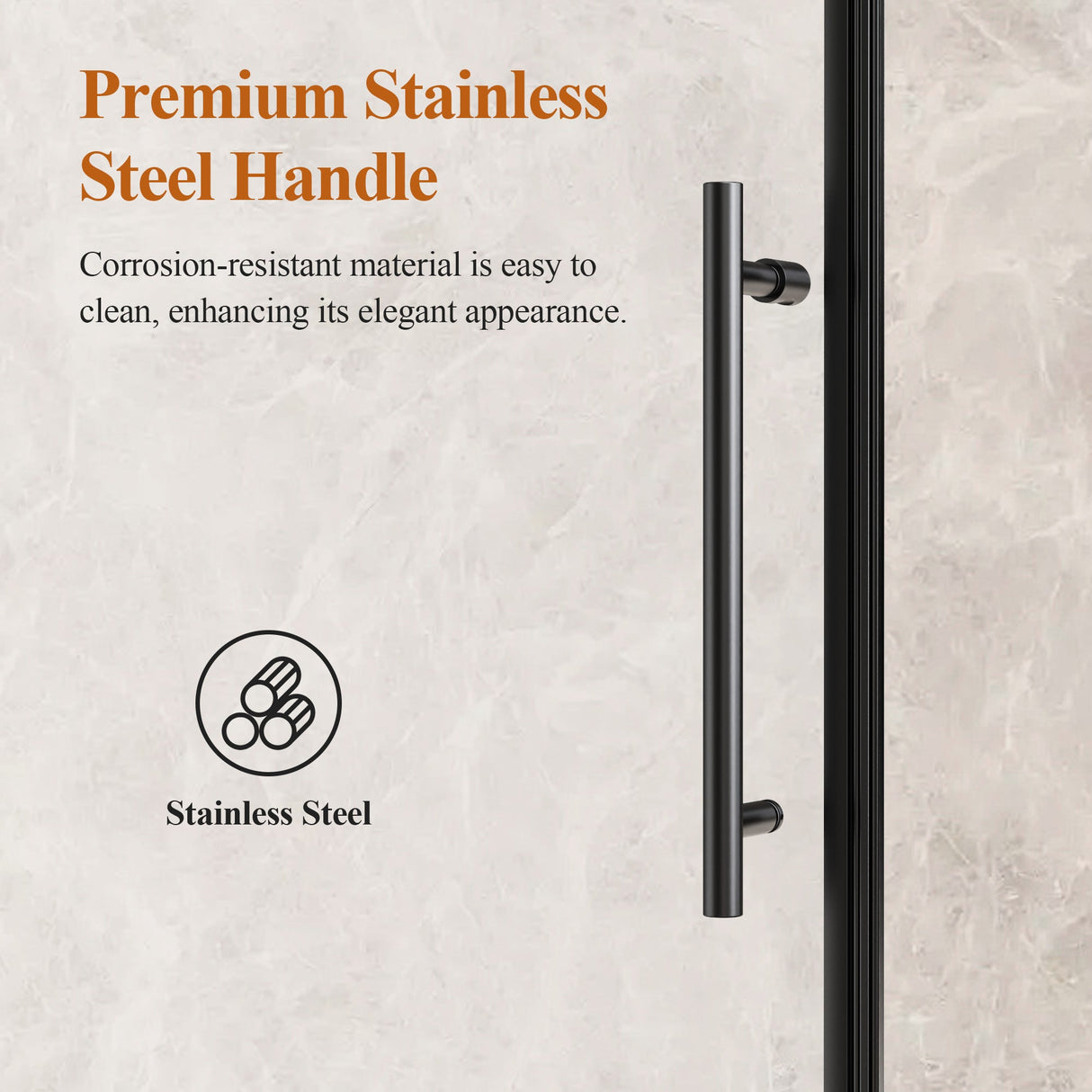 Frameless Single Sliding Shower Door