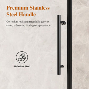 Frameless Single Sliding Shower Door