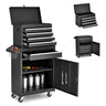 5-Drawer Rolling Tool Storage Cabinet with Detachable Top Toolbox