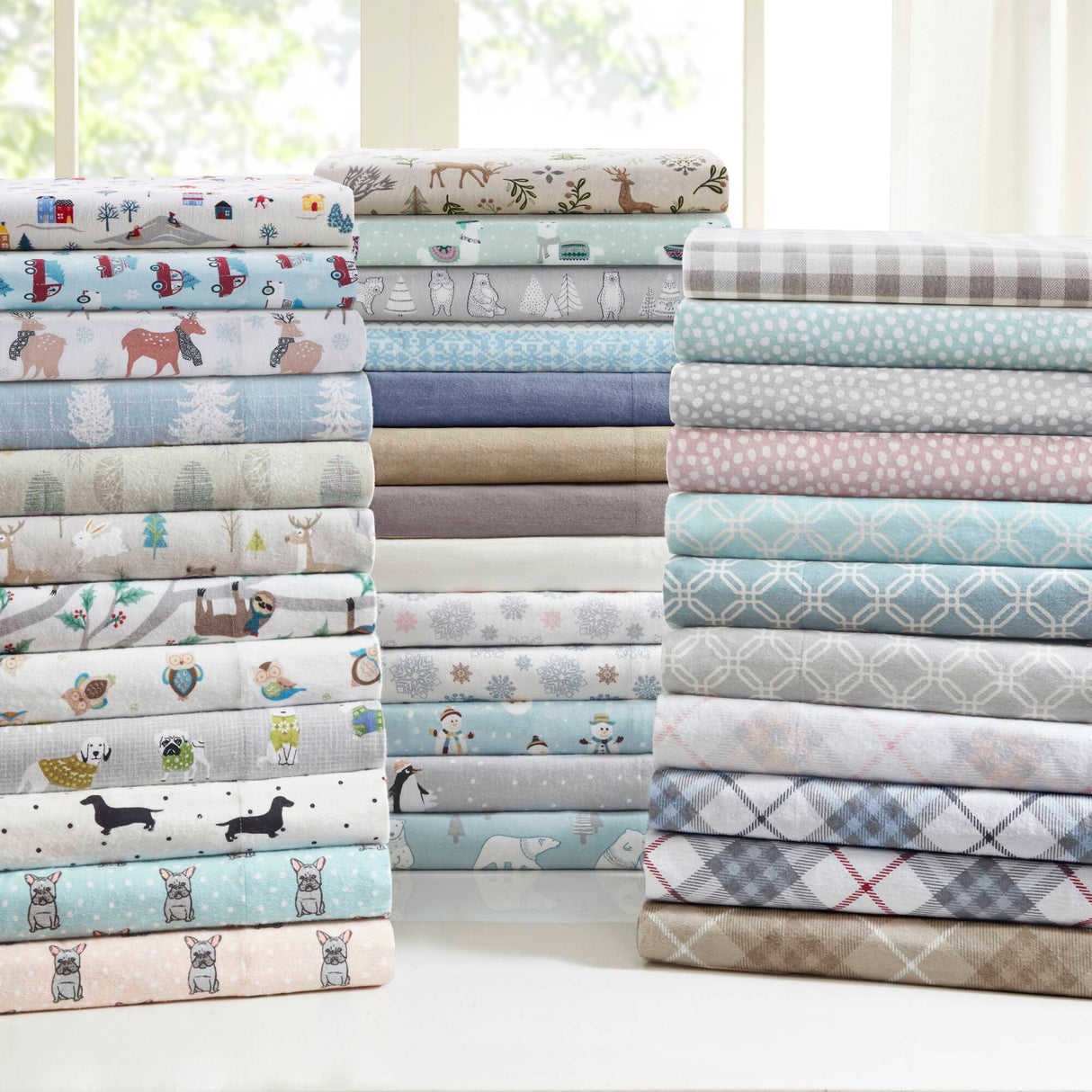 4 Piece King Printed Sheet Set