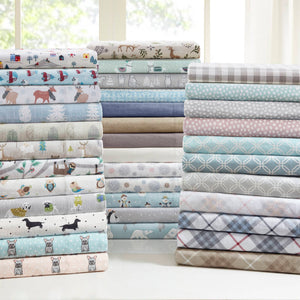 4 Piece King Printed Sheet Set