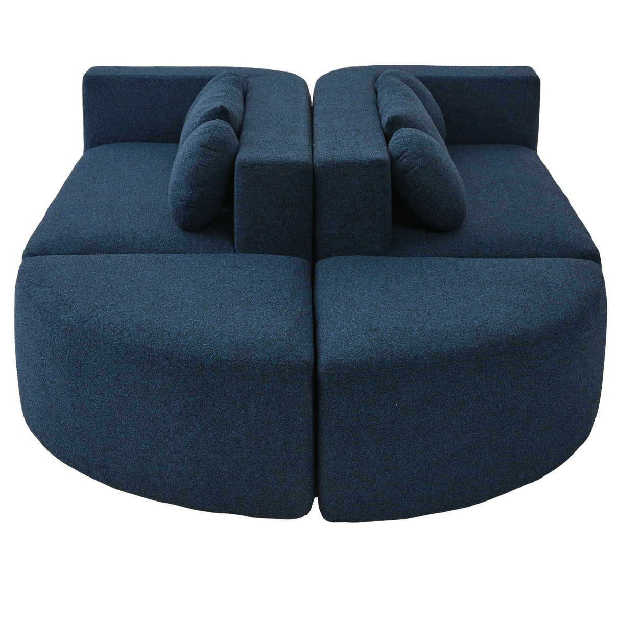 Boneless - Couch Modular Sectional Sofa With Deep Seating And Curved Design