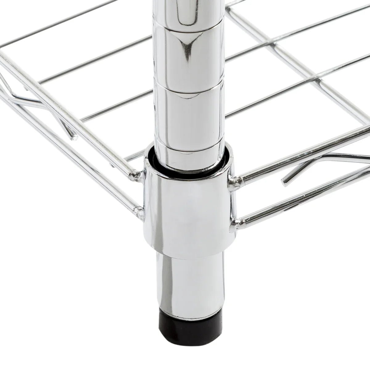 Assembled Foldable Metal Storage Shelving Unit - 3 Sizes & 2 Colors!